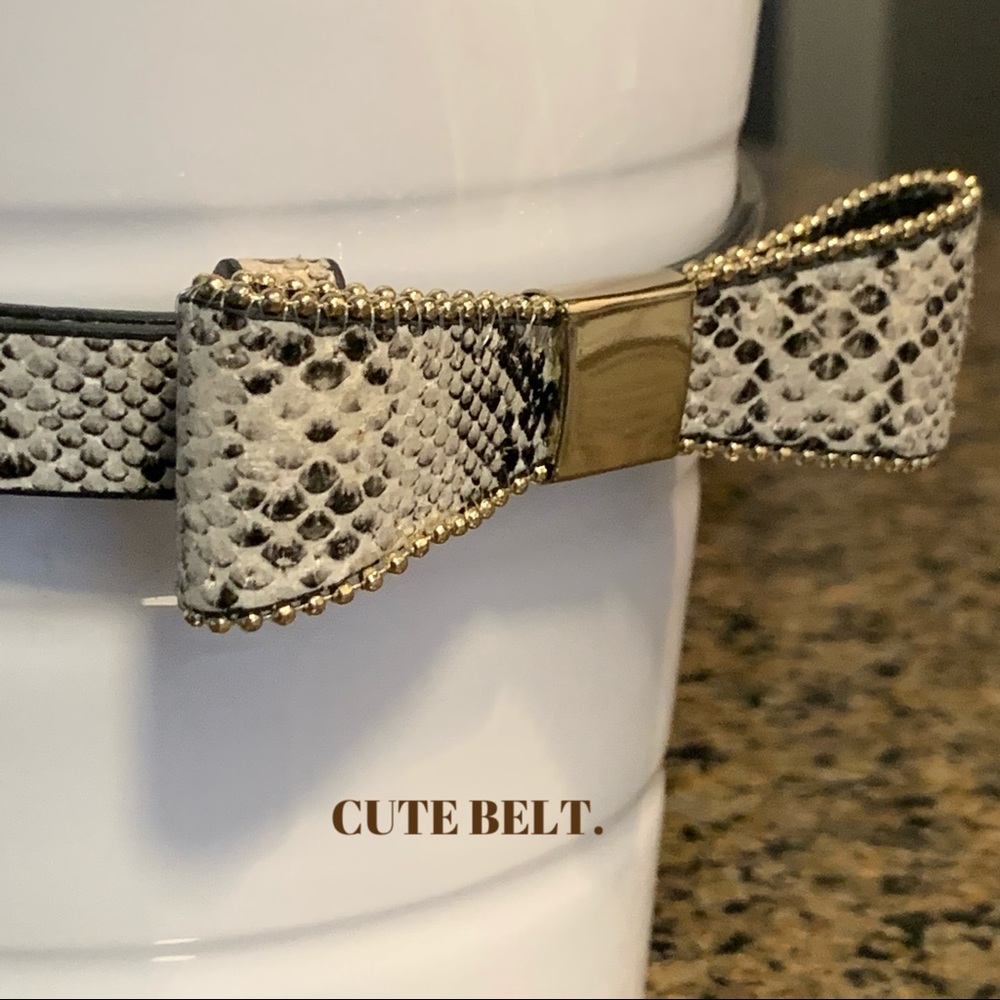 Sexy belt for fall and winter!